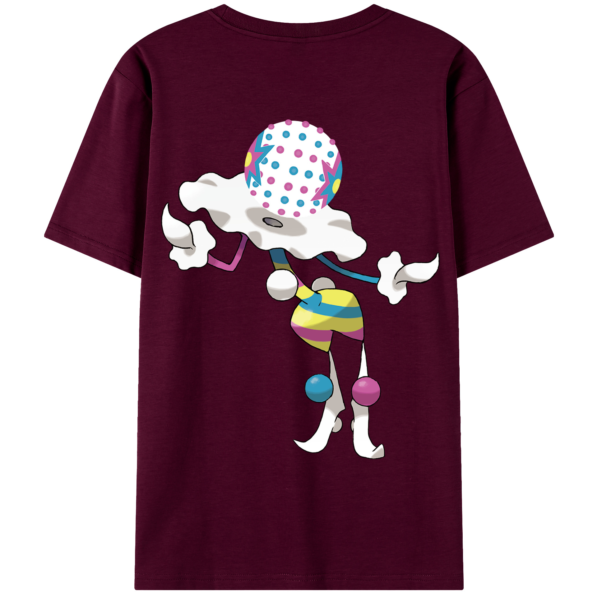 （画像用） ポケットモンスター Pokémon レディース半袖Tシャツ(バックプリント)